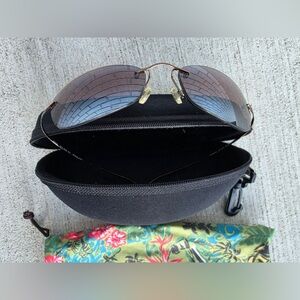 Maui Jim Maui Sport MJ-503-23 Rimless Sunglasses | Made in Japan
